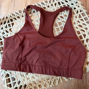 Outdoor Voices Terracotta Sports Bra